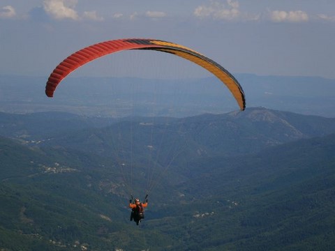 Vol en parapente au Col de Meyrand